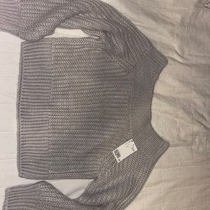 sweater, blue-grey, small